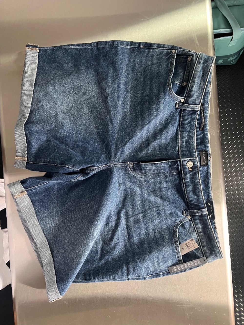 Talbots' Girlfriend Denim 9" Shorts
